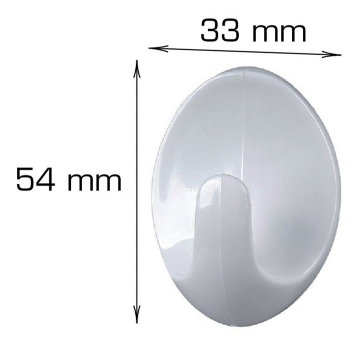Krok selvklebende 50 mm 2 stk.
